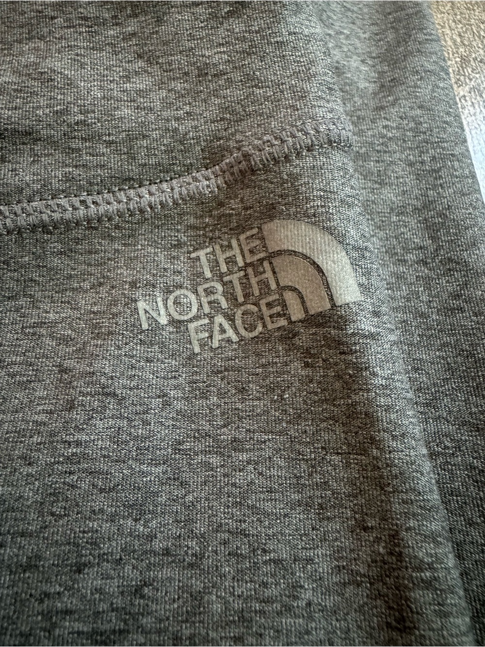 The North Face Gray Heather Women’s XL Leggings with Logo